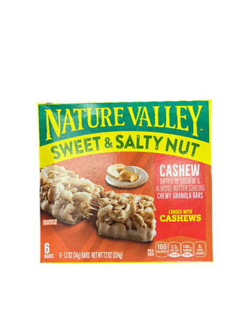 Nature Valley Sweet & Salty Nut Granola Bars-Cashew