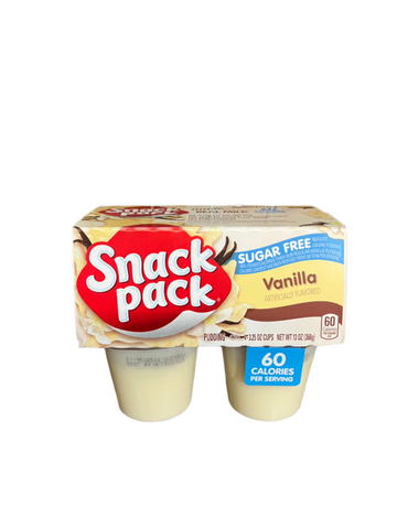 Snack Pack Pudding Vanilla Sugar Free