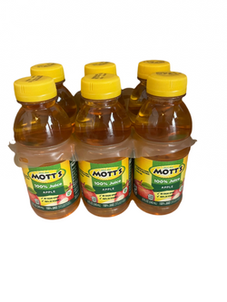 Motts 100% Apple Juice 6 ct bottles