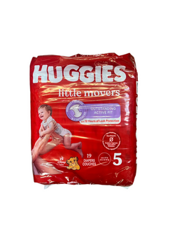 Huggies Little Movers Size 5-19ct
