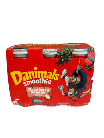 Danimals Swingin' Strawberry Banana Smoothie 6ct