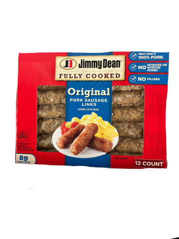 Jimmy Dean Original Pork Sausage Links 12 count