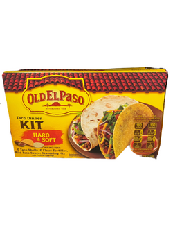 Old El Paso Hard & Soft Taco Dinner Kit 12ct