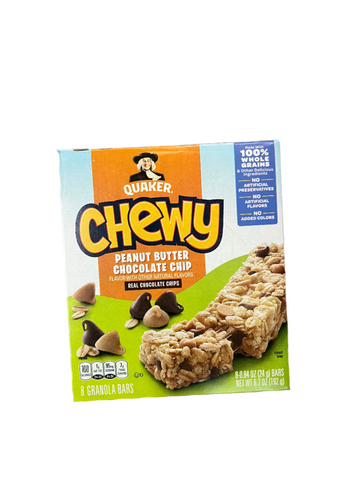 Quaker Chewy Granola Bars Peanut Butter Chocolate Chip 8ct