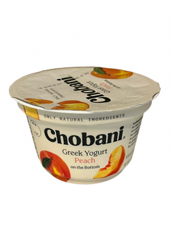 Chobani Peach 0% Yogurt 6oz