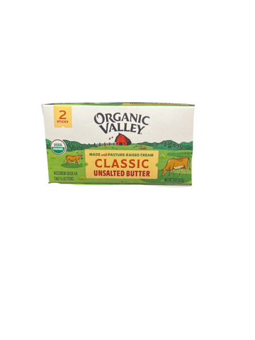 Organic Valley Classic Unsalted Butter 2 sticks