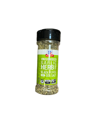 McCormick Gluten Free Garlic, Herb, & Black Pepper and Sea Salt