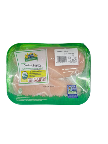 Organic Chicken Breast appox. 1.50lbs