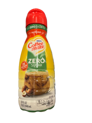 Coffeemate Zero Sugar Hazelnut Creamer 32oz