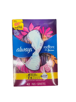 Always Radiant 1 Regular 42 pads