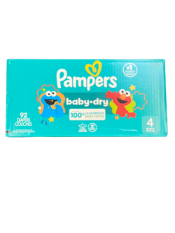 Pampers Baby Dry Size 4-92ct
