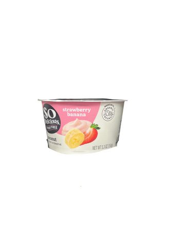 So Delicious Dairy Free Coconut Milk Yogurt-Strawberry-Banana