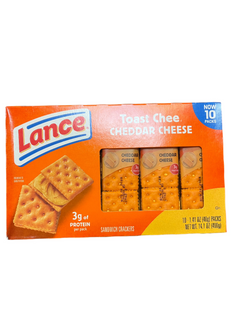 Lance Toast Chee- Cheddar  Cheese Cracker Sandwiches