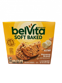Belvita Soft Baked Banana Bread Breakfast Biscuits 5pk