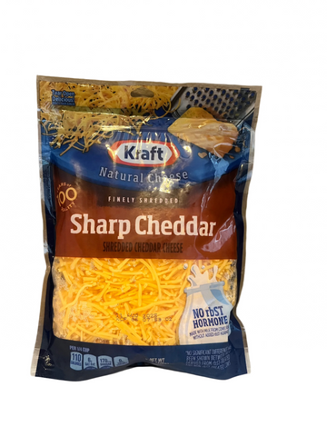 Kraft Sharp Cheddar Cheese Shredded 8oz