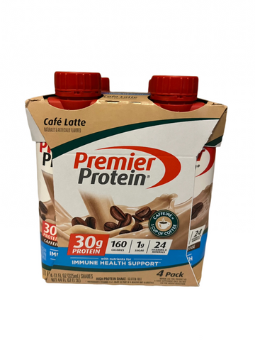 Premier Protein Shakes Cafe Latte 11oz 4ct