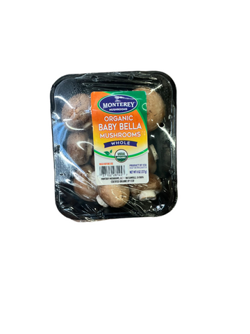 Organic Baby Bella Mushrooms