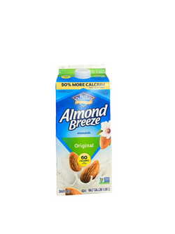 Blue Diamond Almond Breeze Almond Milk Original 1/2 gal