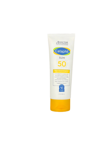 Cetaphil Sheer Mineral Sunscreen Lotion SPF 50 3oz