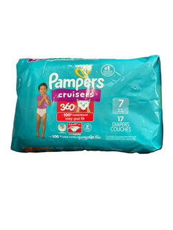Pampers Cruisers 360 Size 7-17ct