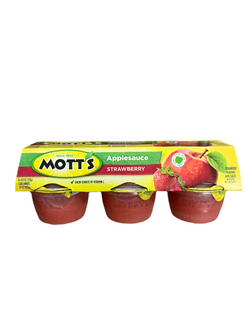 Motts Applesauce Strawberry 6pk