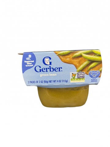 Gerber 1st Foods Green Bean 2 pack