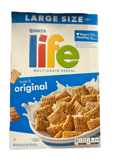Quaker Life Cereal 18oz