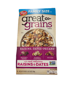 Post Great Grains Raisin Date Pecan 16oz