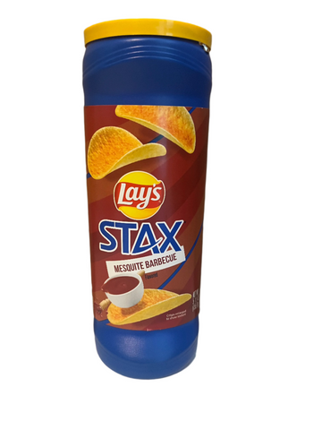 Lay's Stax Potato Chips Mesquite Barbecue