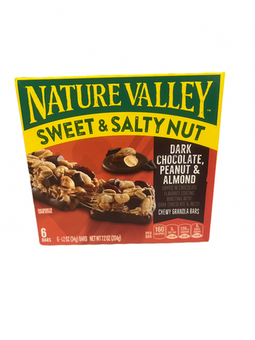 Nature Valley Sweet & Salty Nut Granola Bars-Dark Chocolate, Peanut, & Almond
