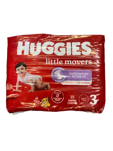 Huggies Little Movers Size 3-25ct