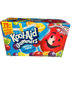 Kool Aid Jammers Tropical Punch 10ct