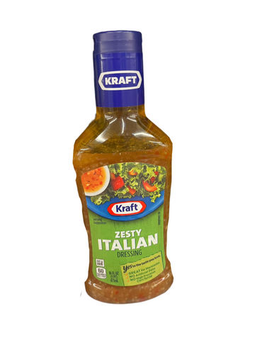 Kraft Zesty Italian Salad Dressing 16oz