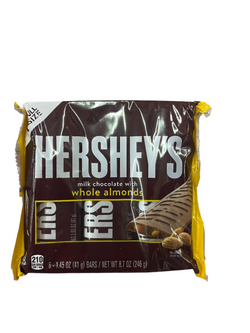 Hershey's Milk Chocolate With Almonds 6pk