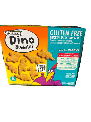 Yummy Dino Buddies Gluten Free Chicken Breast Nuggets 18oz