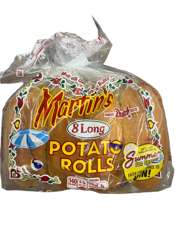 Martin's 8 Long Potato Rolls