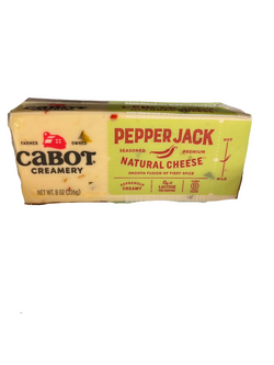 Cabot Pepper Jack Chunk Cheese 8oz