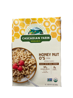Cascadian Farm Organic Cereal Honey Nut O's
