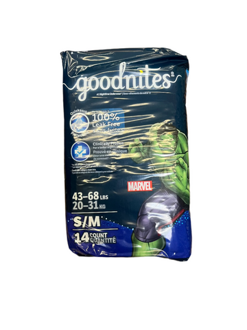Goodnites Underpants for Boys S/M  14ct