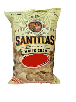 Santitas White Corn Blend Chips 14oz