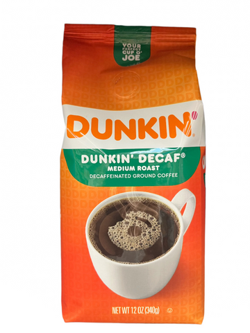 Dunkin Donuts Dunkin Decaf (Ground) 12oz bag