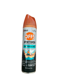 OFF! Sportsmen Insect Repellent Smooth and Dry 4oz