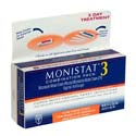 Monistat 3 Day Treatment Combo Pack