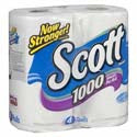 Scott 1000 Bath Tissue 4ct