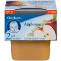 Gerber 2nd Foods Apple Sauce 2 pack
