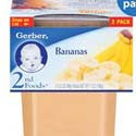 Gerber 2nd Foods Bananas 2 pack