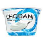 Chobani Plain 0% Yogurt 6oz