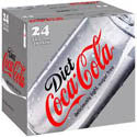 Diet Coke 24 pk cans