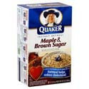 Quaker Instant Oatmeal Maple & Brown Sugar 8pk