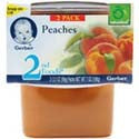 Gerber 2nd Foods Peaches 2 pack